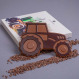 Chocolate tractor