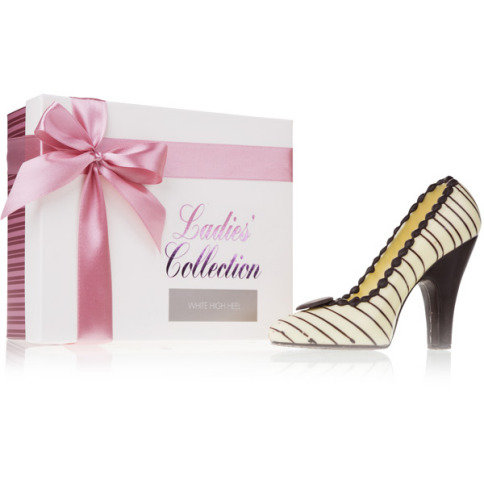 High heel White - Chaussure en chocolat