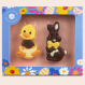 Bunny & Duck - Figurines de Pâques en chocolat