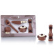 Chocolate kitchen set