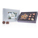 ChocoCarte postale de Noël Midi Argent - Chocolats