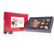Xmas ChocoPostcard Midi - Red - Pralines and chocolate