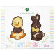 Bunny & Duck - Figurines de Pâques en chocolat