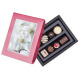ChocoPostcard Mini Rose - Chocolates