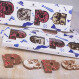 PAPA - Lettres en Chocolat au Lait