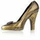 Chocolate High heel - Gold - Dark
