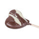 Chocolade lolly - Hart - Puur