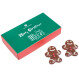 Boîte de Noël Gingerbreadman XS - Chocolat
