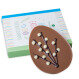 Happy Easter Egg met wilgentakjes - Chocolade