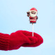 Lollipop Santa with bell