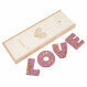 Ruby - Love - Chocolade letters