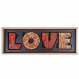 Melkchocolade letters - LOVE
