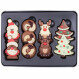 Xmas Set - Assortiment de figurines de Noël en chocolat
