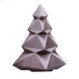 Luxury dark chocolate Christmas Tree with pralines