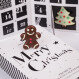 Adventsboek - Zwart - Merry Christmas - Chocolade