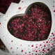 Chocolate Heart - Dark chocolate with raspberries