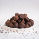 Chocolate truffles with salted caramel