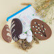 Happy Easter Egg - Oeuf de Pâques en chocolate avec Brindilles de saule