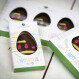 Easter Goodies - 2 chocolate eggs figurines