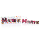 Pure chocolade letters - MAMA