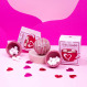 Ruby chocolade bal met mini-marshmallows - Melkchocolade