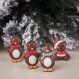 Three winter figures - Chocolate figures