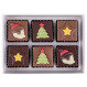 Napolitains de Noël - Chocolat