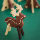 Xmas Reindeer 3D Solo - Chocolate reindeer