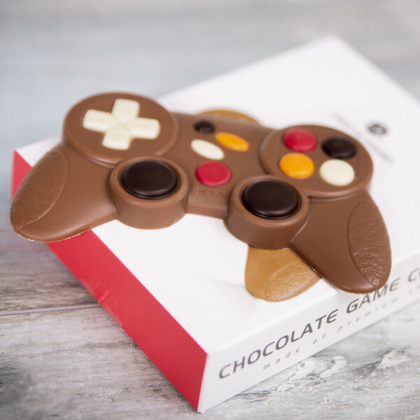 Chocolissimo - heerlijke chocolade en pralines, originele chocolade cadeau,  relatiegeschenken. - Manette en chocolat - Version Noël