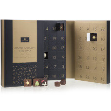 Dubbele advent kalender met chocolade