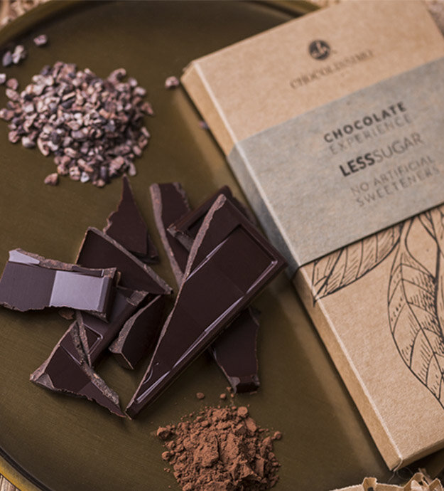 voertuig Begrip concept Chocolissimo - heerlijke chocolade en pralines, originele chocolade cadeau,  relatiegeschenken.